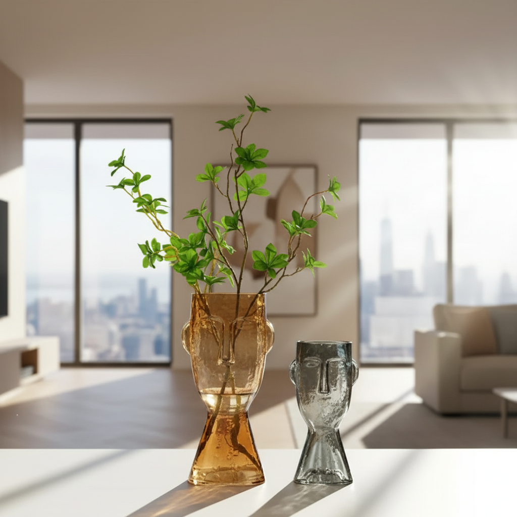 Muse vase collection - Amber