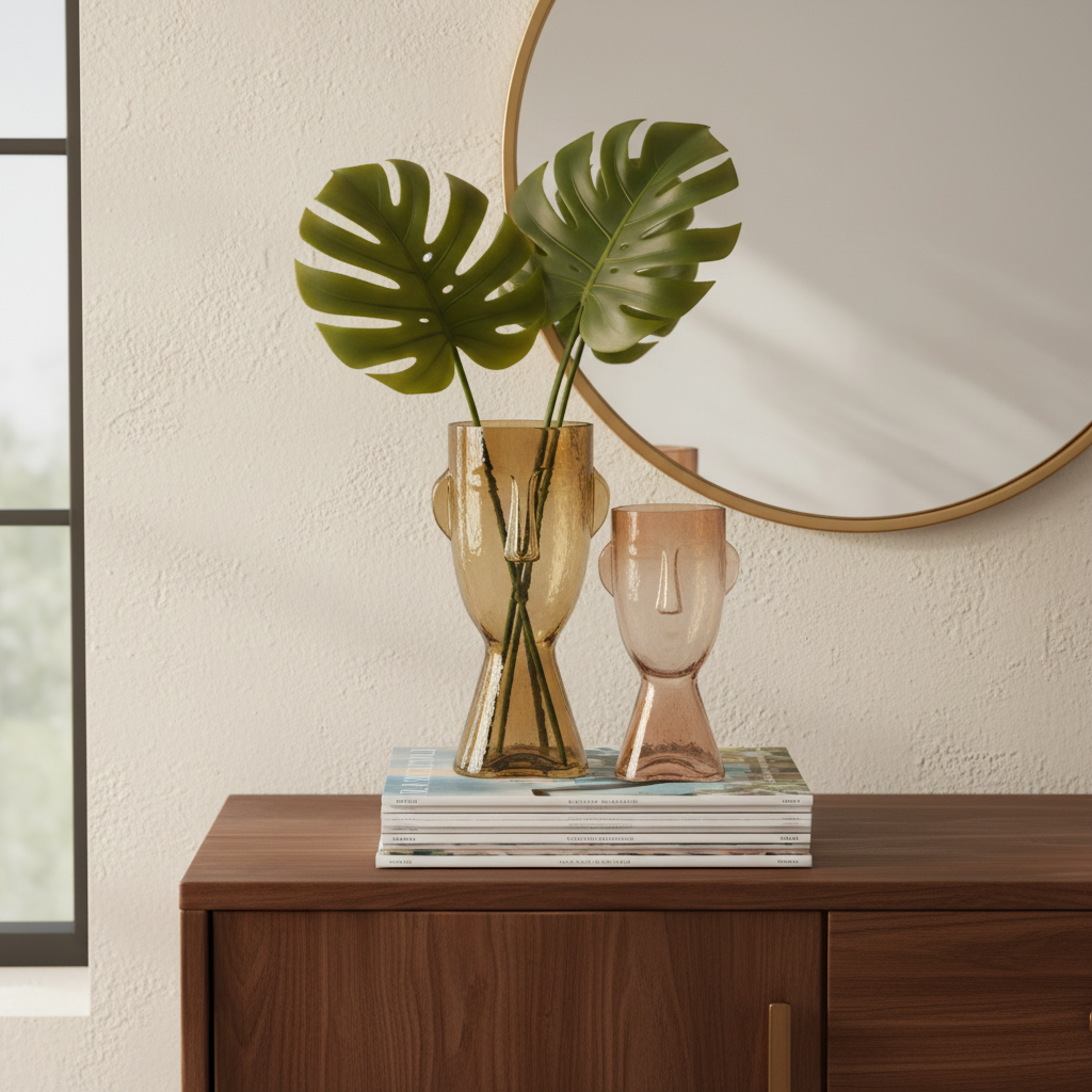 Collection de vases Muse - Ambre