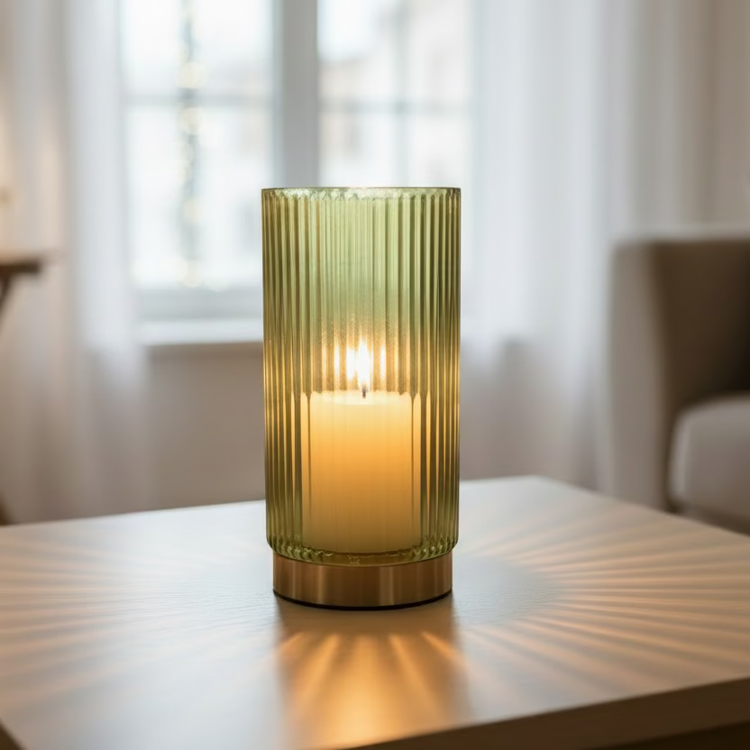 Iris flute vase