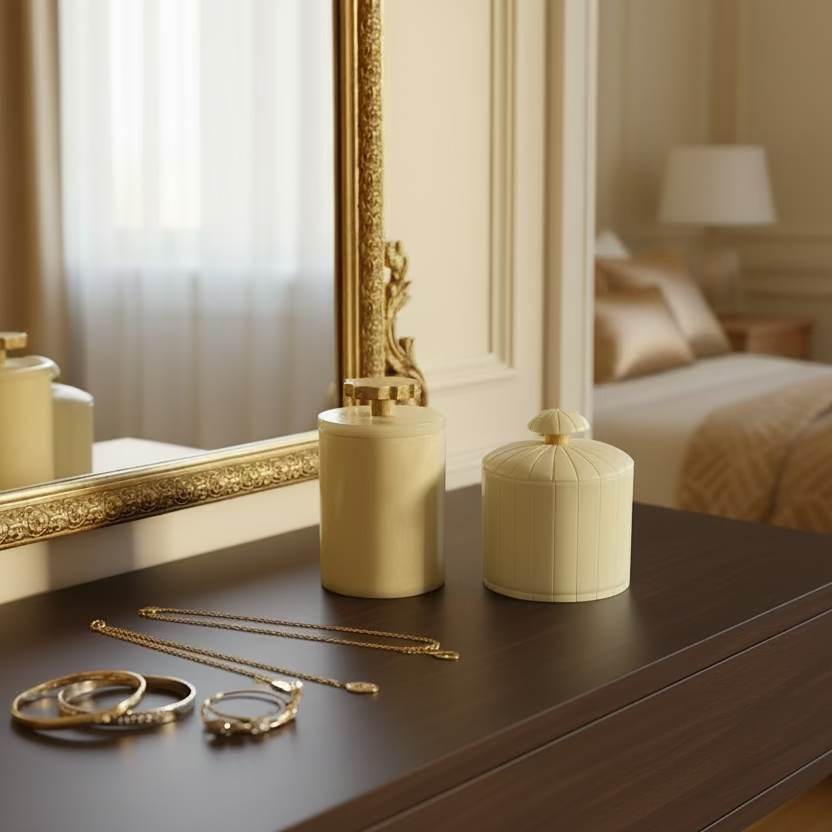 Cayley Storage Vessels- Cream