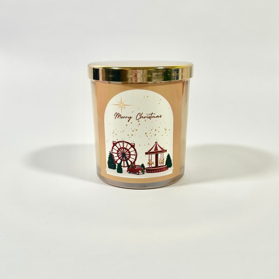 Winter Glow collection- Dark honey & Tobacco Scented Candle