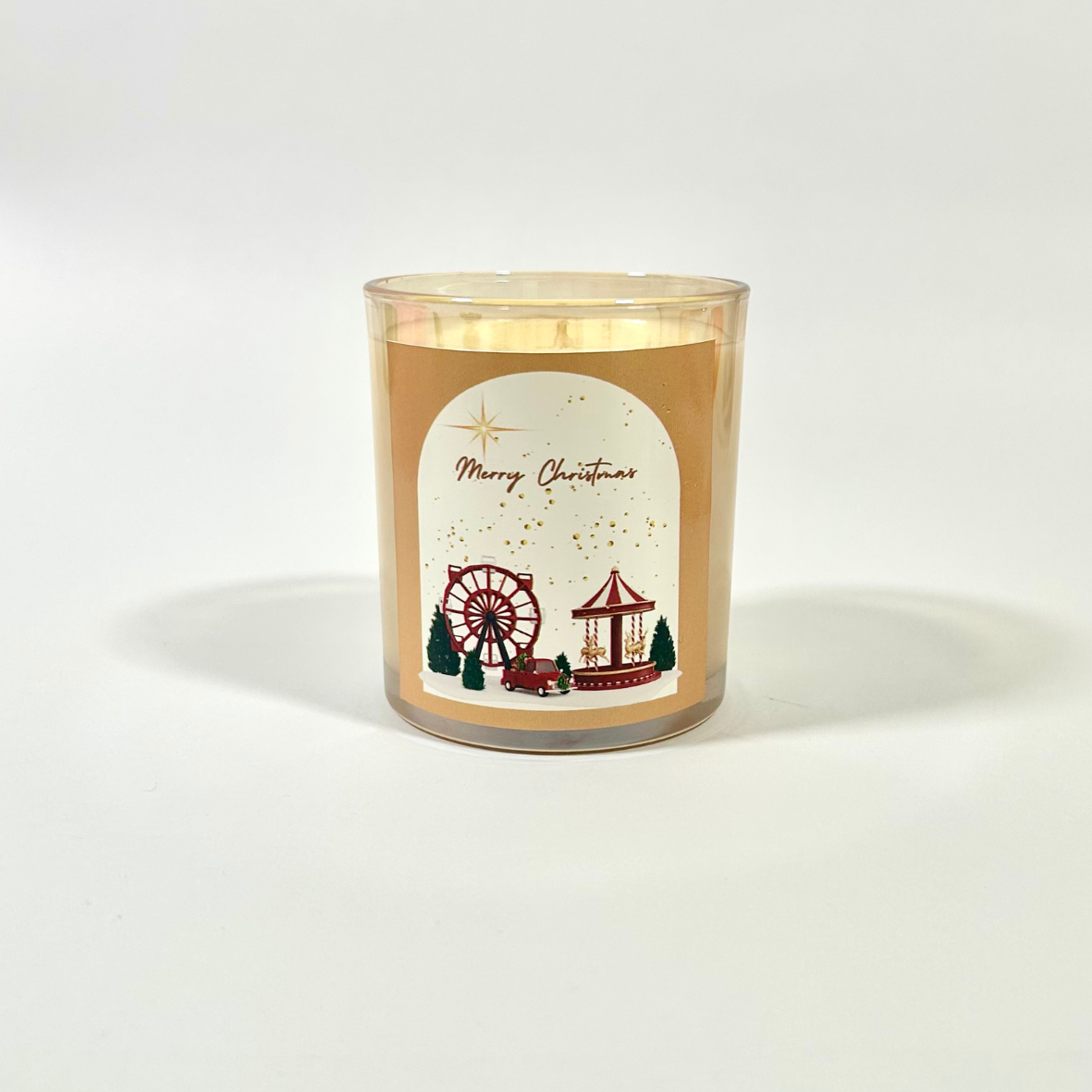 Winter Glow collection- Dark honey & Tobacco Scented Candle